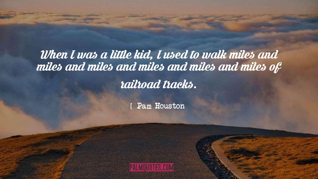 Pam Houston Quotes: When I was a little