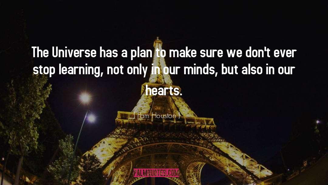 Pam Houston Quotes: The Universe has a plan