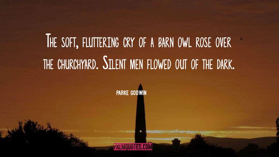 Parke Godwin Quotes: The soft, fluttering cry of