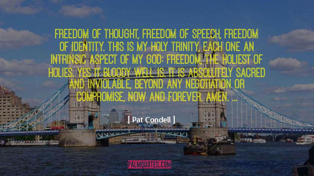 Pat Condell Quotes: Freedom of thought, freedom of