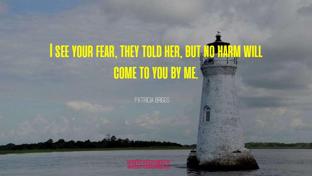 Patricia Briggs Quotes: I see your fear, they