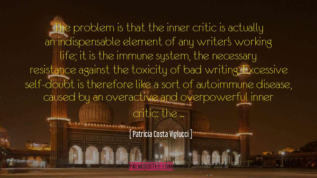 Patricia Costa Viglucci Quotes: The problem is that the