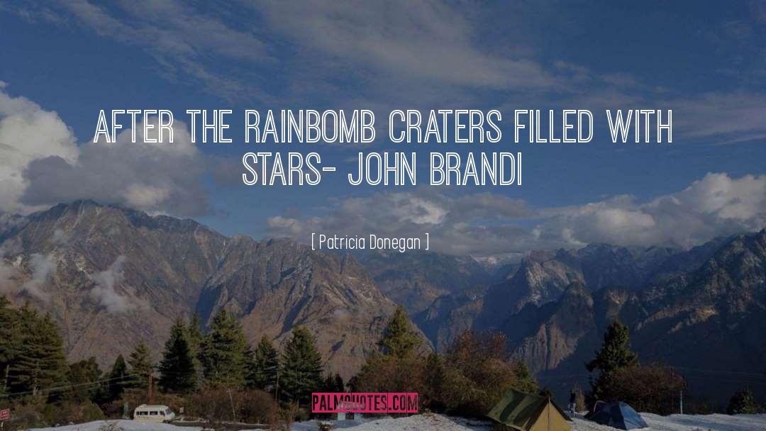 Patricia Donegan Quotes: after the rain<br />bomb craters