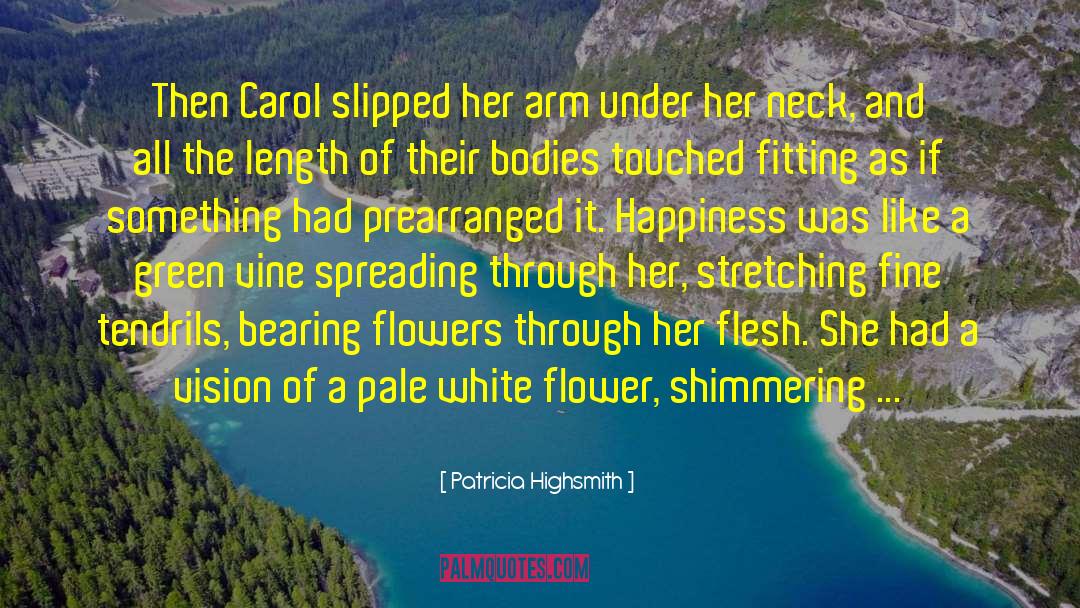 Patricia Highsmith Quotes: Then Carol slipped her arm