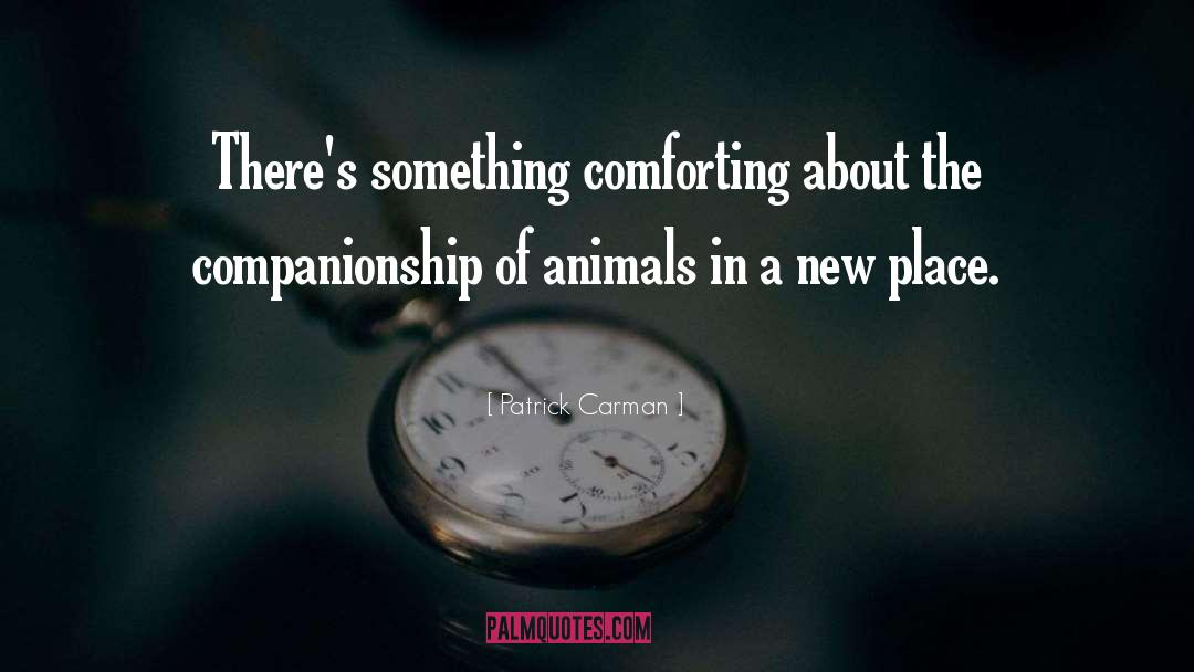Patrick Carman Quotes: There's something comforting about the