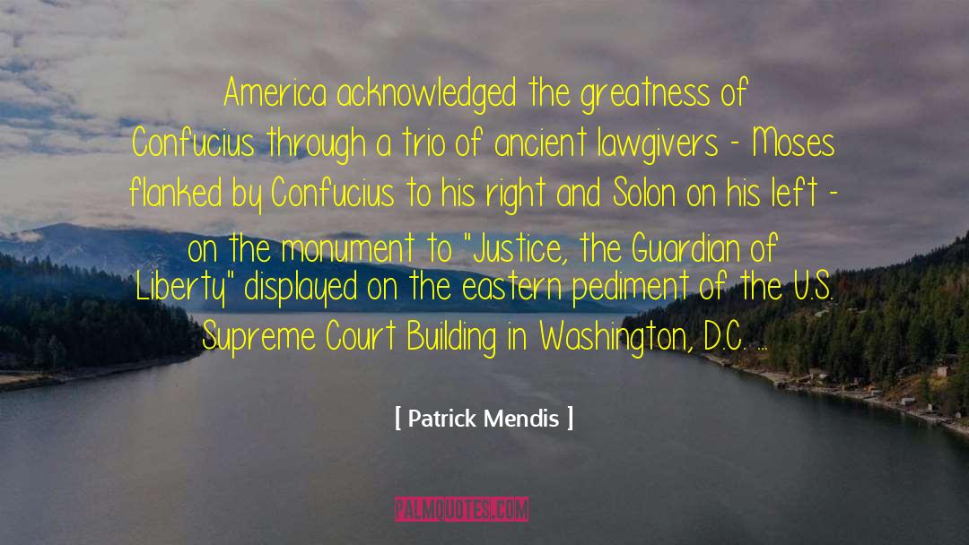 Patrick Mendis Quotes: America acknowledged the greatness of