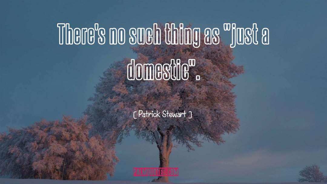 Patrick Stewart Quotes: There's no such thing as