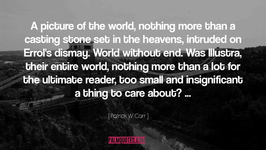 Patrick W. Carr Quotes: A picture of the world,