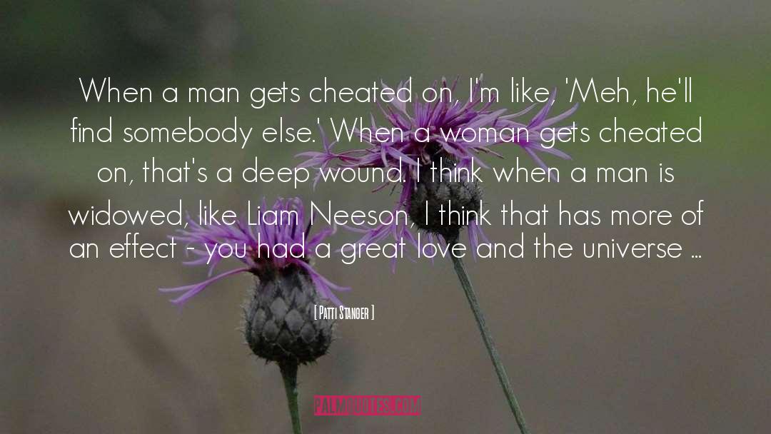 Patti Stanger Quotes: When a man gets cheated