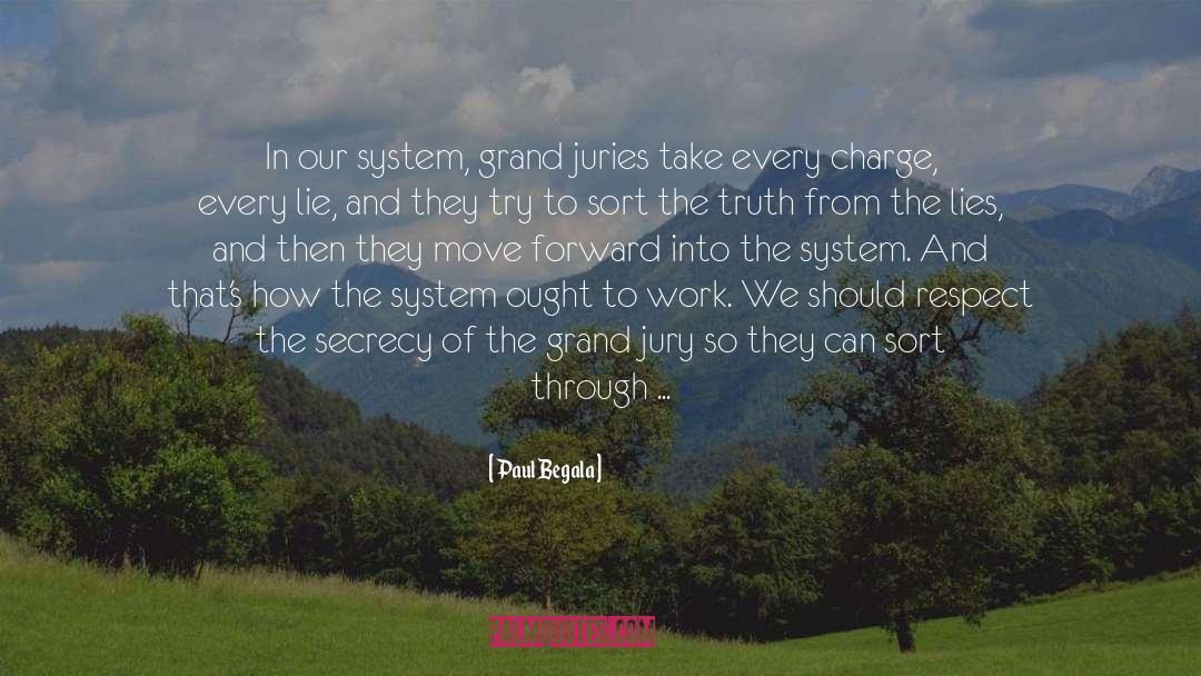 Paul Begala Quotes: In our system, grand juries