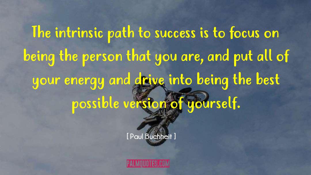 Paul Buchheit Quotes: The intrinsic path to success