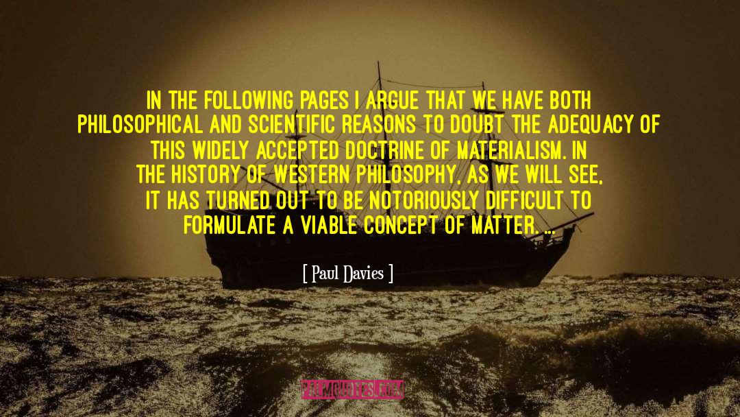 Paul Davies Quotes: In the following pages I