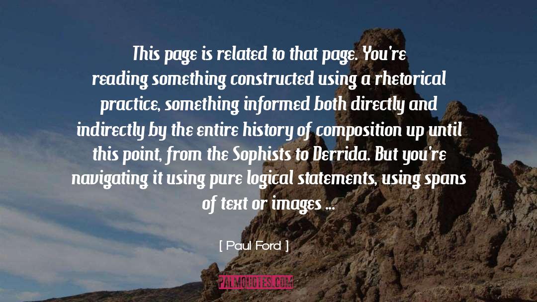 Paul Ford Quotes: This page is related to