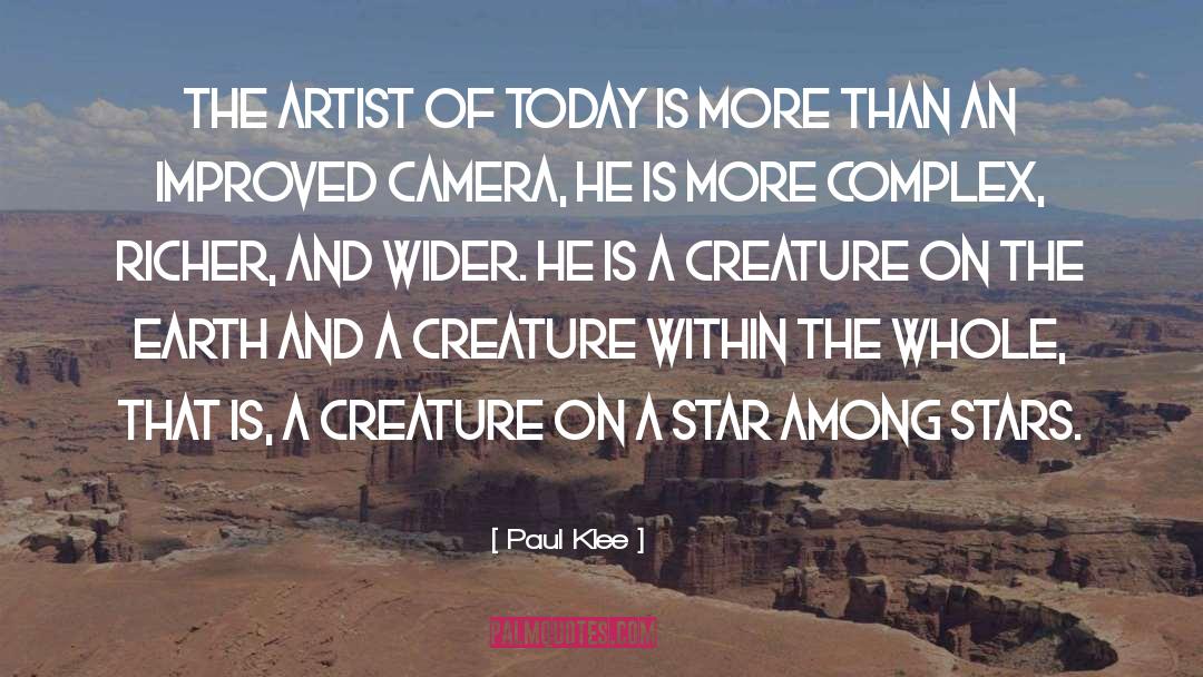 Paul Klee Quotes: The artist of today is