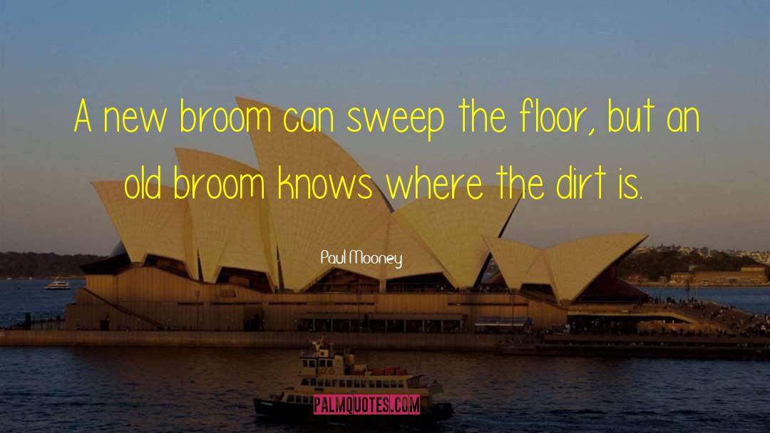 Paul Mooney Quotes: A new broom can sweep