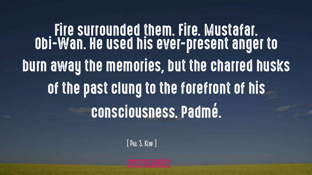 Paul S. Kemp Quotes: Fire surrounded them. Fire. Mustafar.