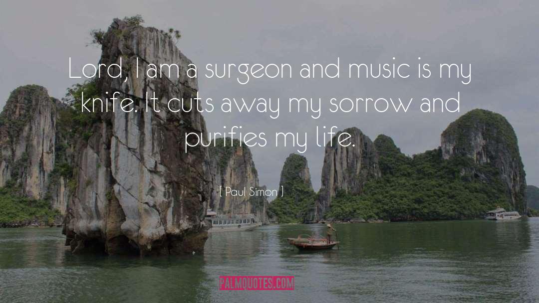 Paul Simon Quotes: Lord, I am a surgeon