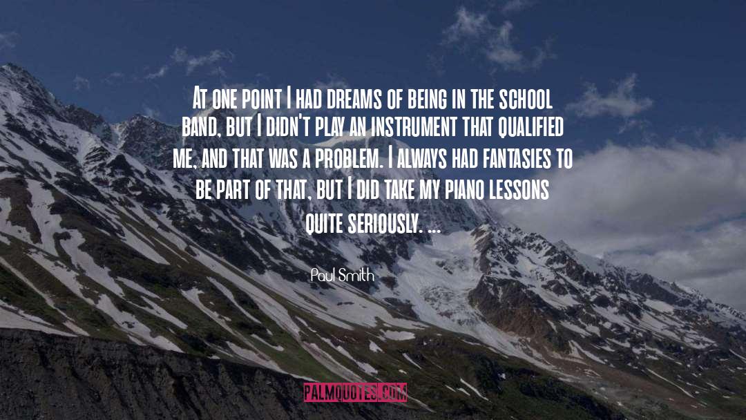 Paul Smith Quotes: At one point I had
