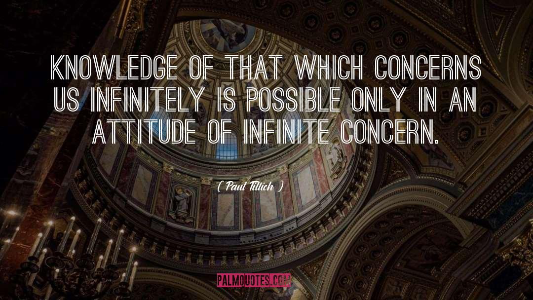 Paul Tillich Quotes: Knowledge of that which concerns