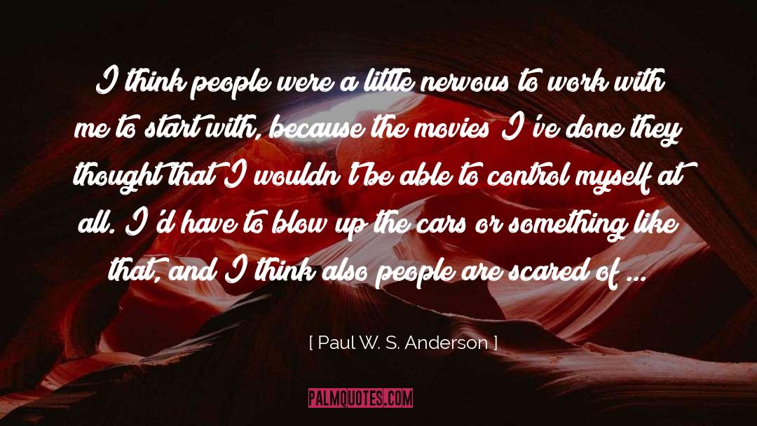 Paul W. S. Anderson Quotes: I think people were a