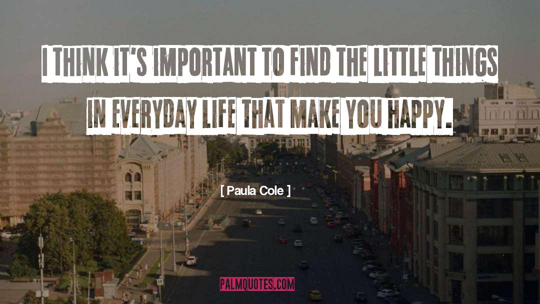 Paula Cole Quotes: I think it's important to