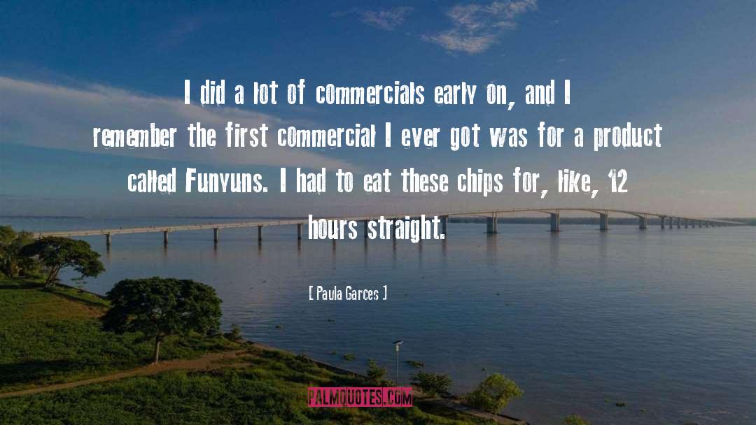 Paula Garces Quotes: I did a lot of