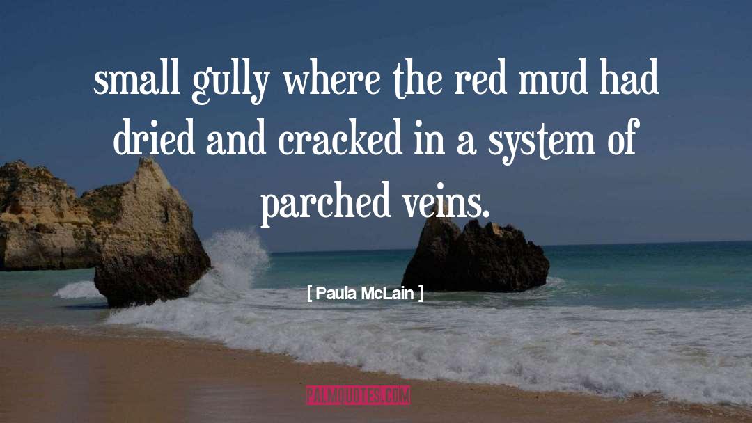 Paula McLain Quotes: small gully where the red