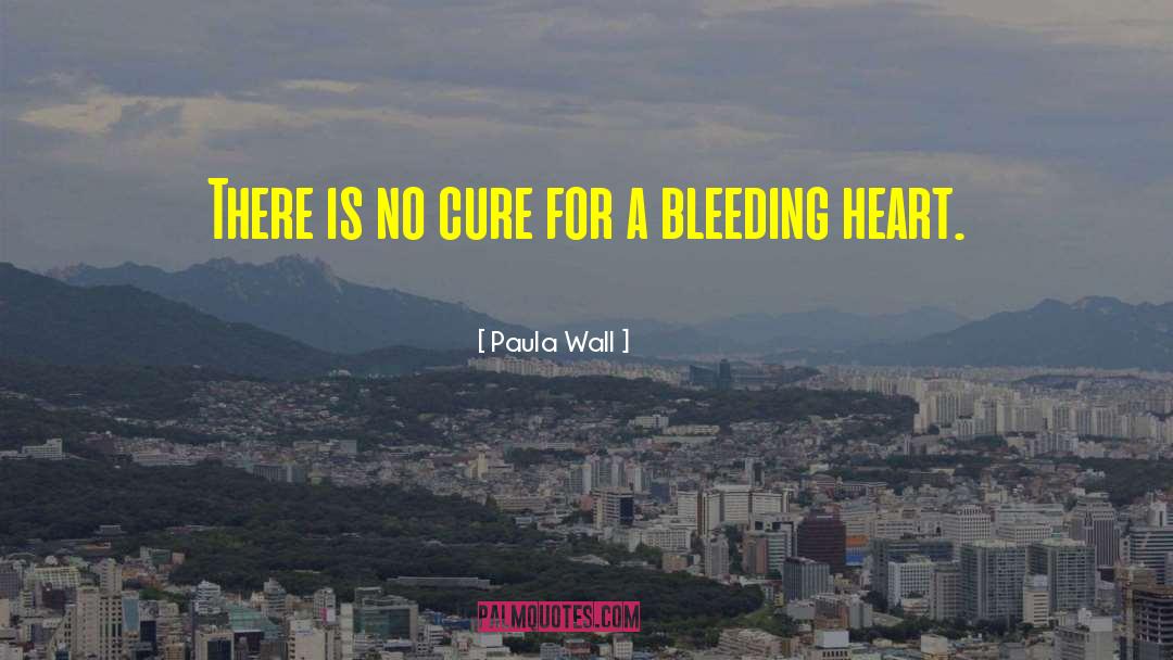 Paula Wall Quotes: There is no cure for