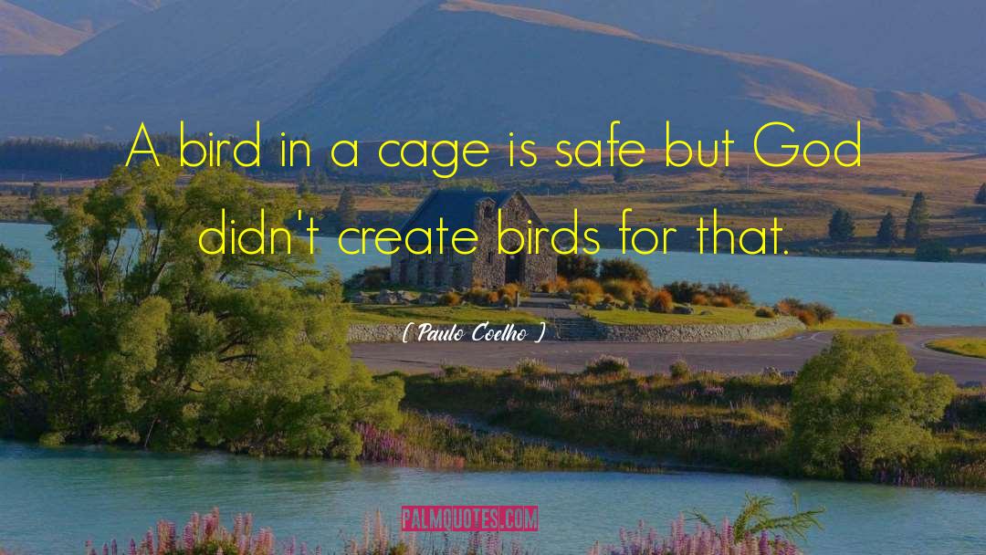 Paulo Coelho Quotes: A bird in a cage