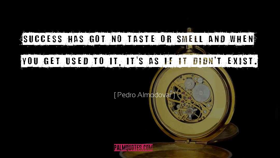Pedro Almodovar Quotes: Success has got no taste