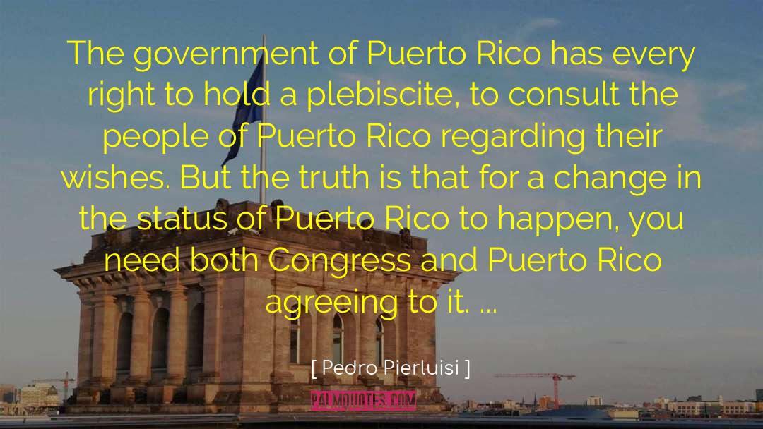 Pedro Pierluisi Quotes: The government of Puerto Rico