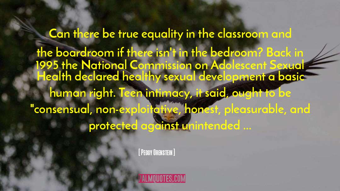 Peggy Orenstein Quotes: Can there be true equality