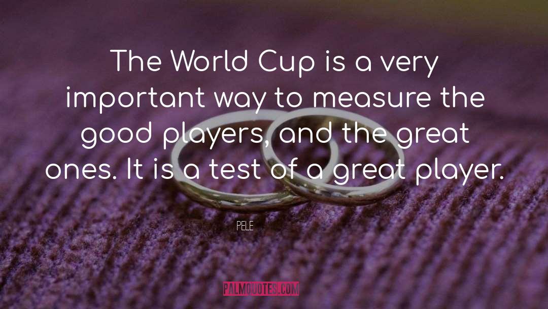 Pele Quotes: The World Cup is a