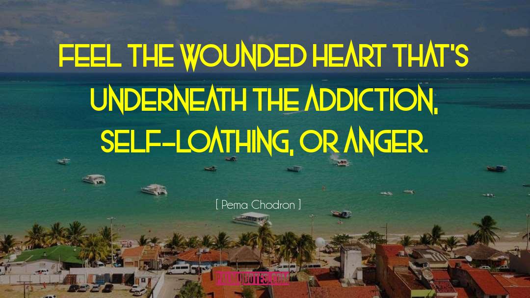 Pema Chodron Quotes: Feel the wounded heart that's