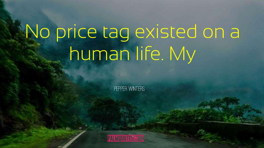 Pepper Winters Quotes: No price tag existed on