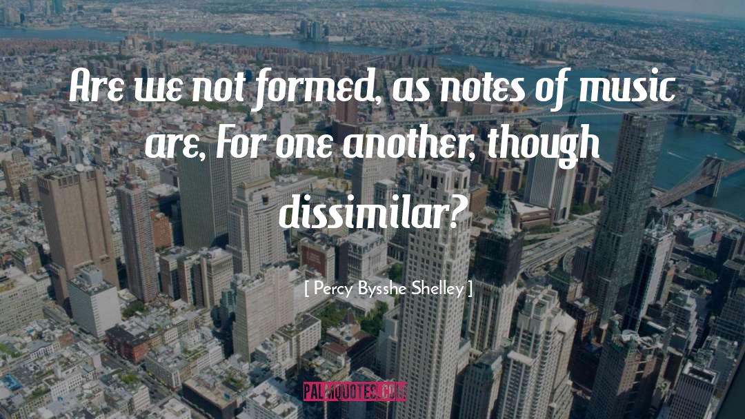 Percy Bysshe Shelley Quotes: Are we not formed, as