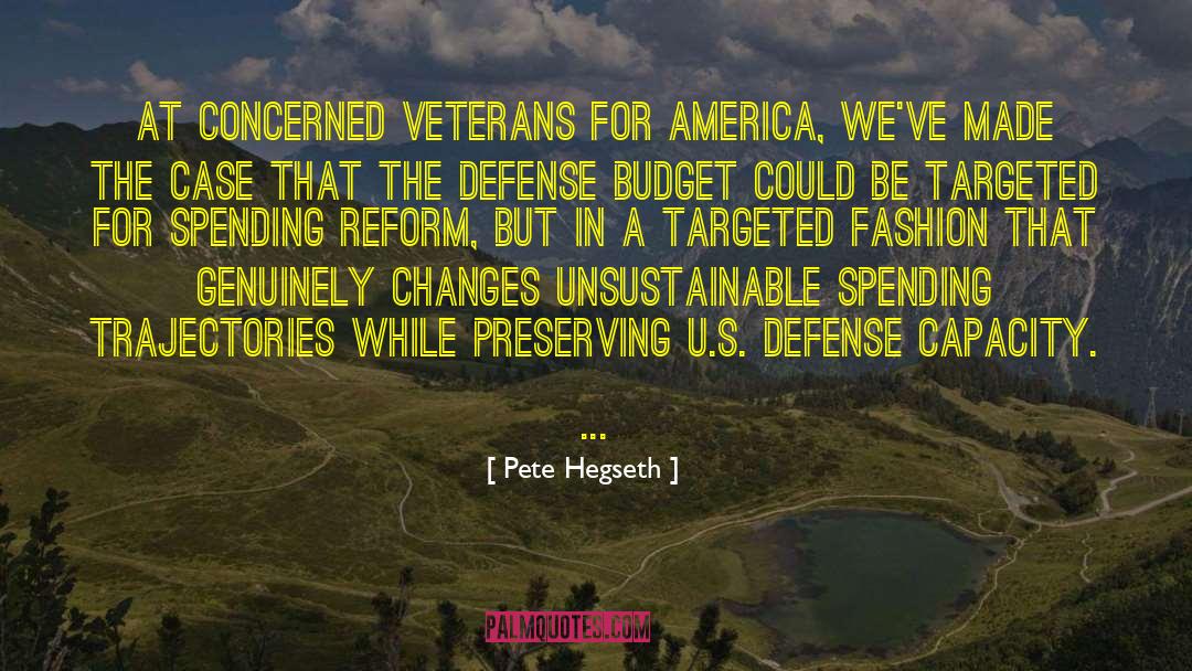 Pete Hegseth Quotes: At Concerned Veterans for America,