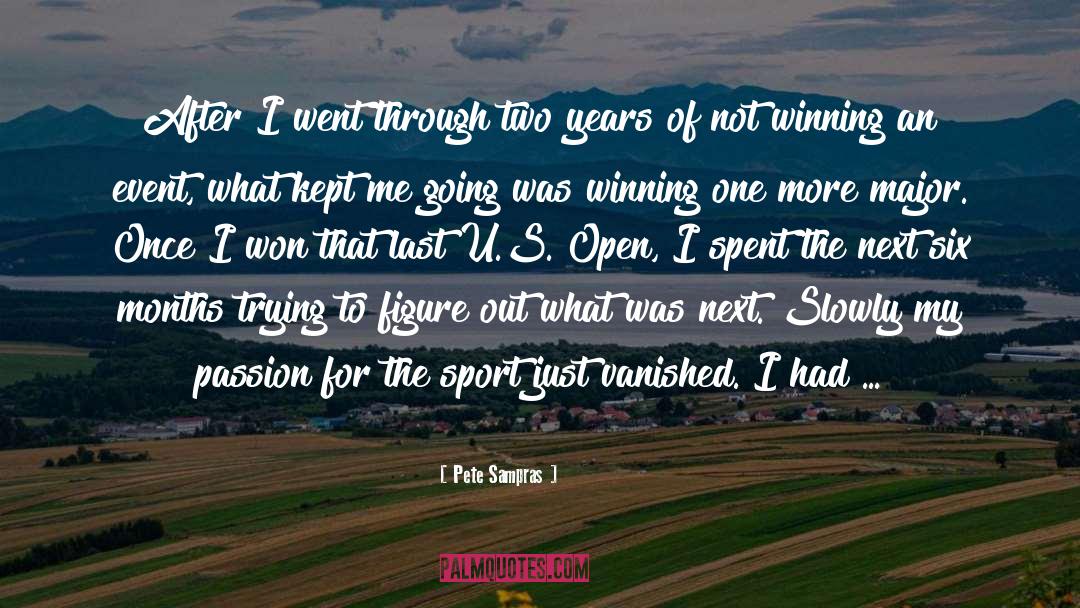 Pete Sampras Quotes: After I went through two
