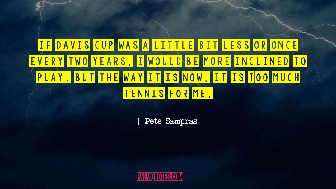 Pete Sampras Quotes: If Davis Cup was a