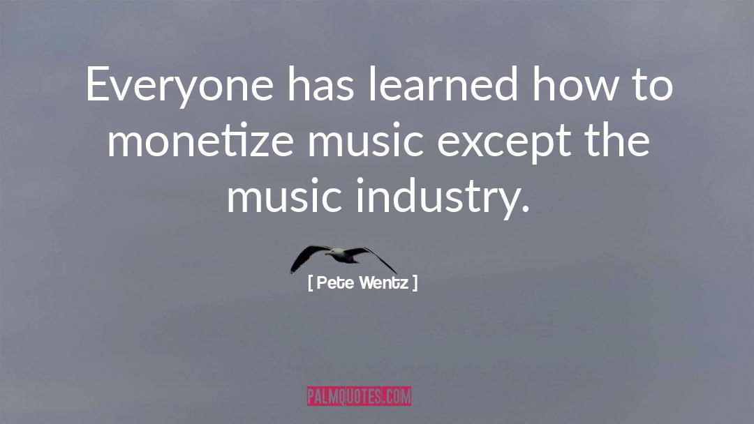 Pete Wentz Quotes: Everyone has learned how to