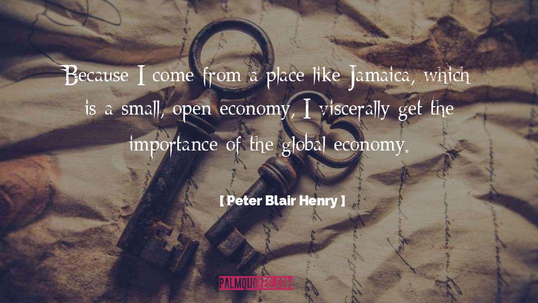 Peter Blair Henry Quotes: Because I come from a