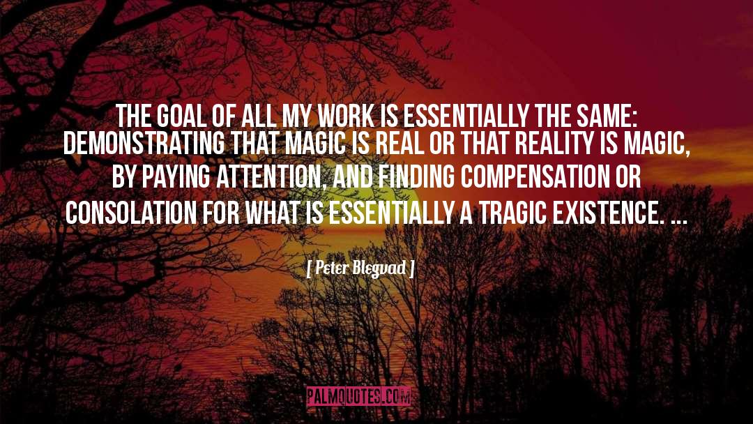 Peter Blegvad Quotes: The goal of all my