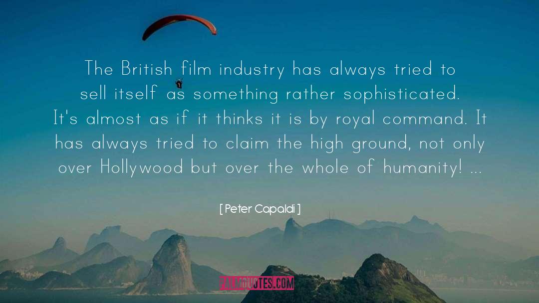 Peter Capaldi Quotes: The British film industry has
