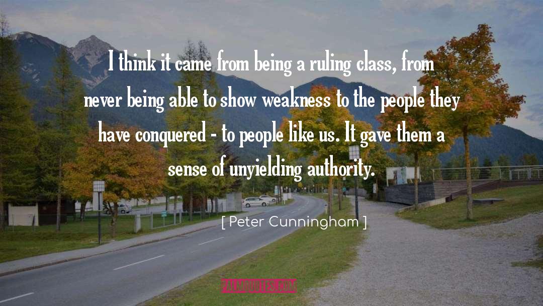 Peter Cunningham Quotes: I think it came from