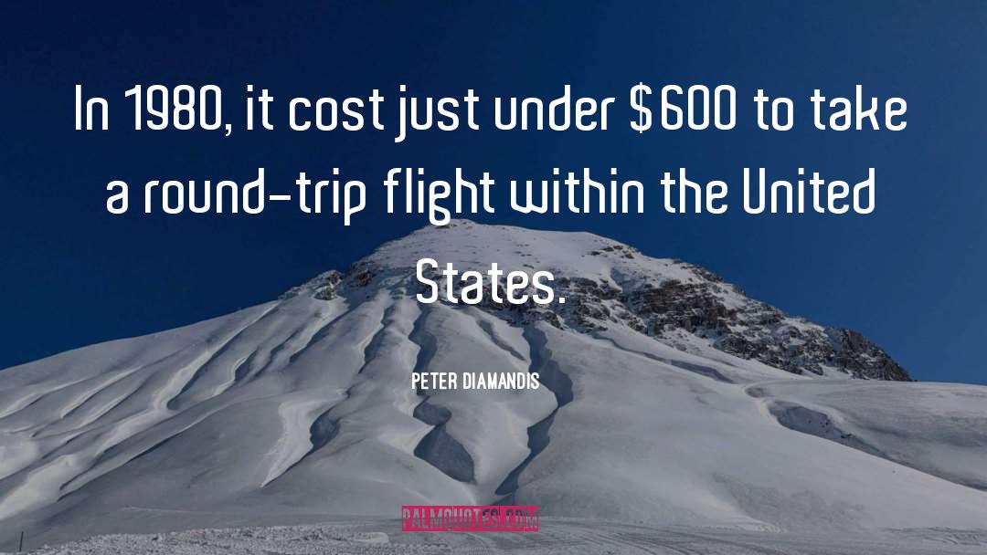 Peter Diamandis Quotes: In 1980, it cost just