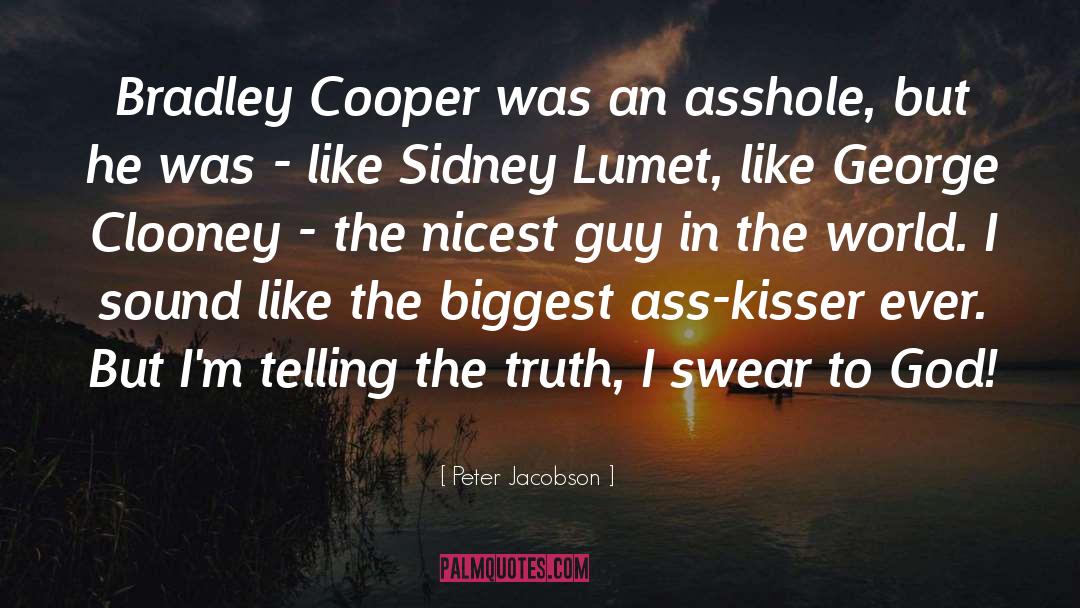 Peter Jacobson Quotes: Bradley Cooper was an asshole,