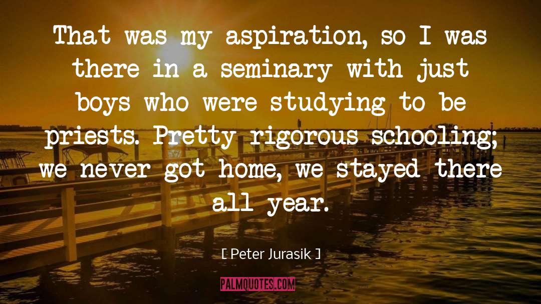 Peter Jurasik Quotes: That was my aspiration, so