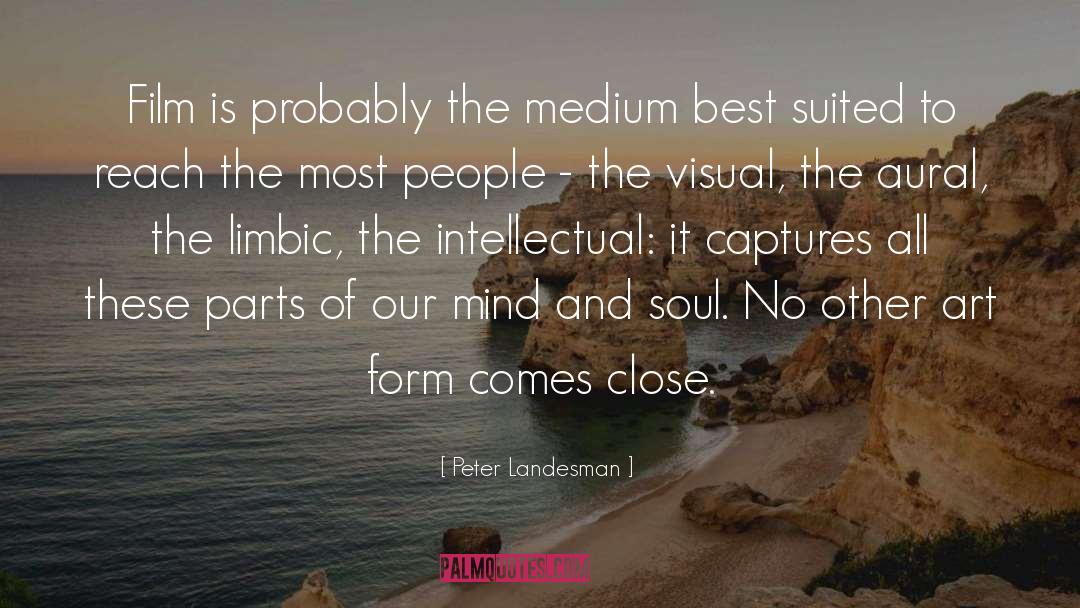 Peter Landesman Quotes: Film is probably the medium