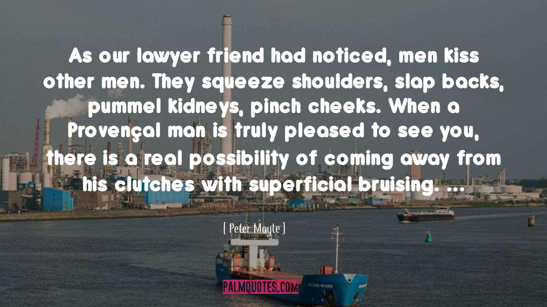 Peter Mayle Quotes: As our lawyer friend had