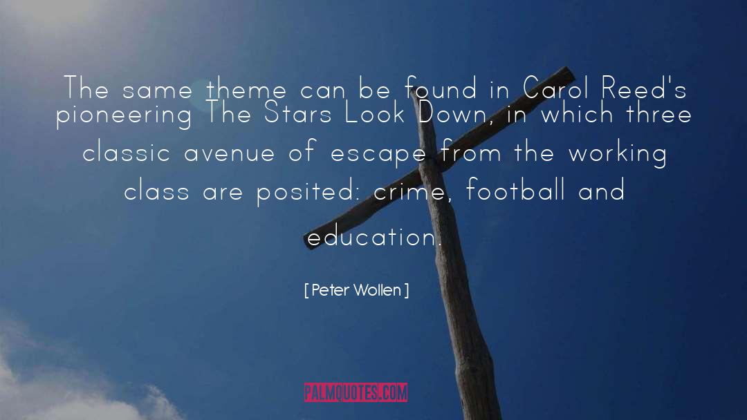 Peter Wollen Quotes: The same theme can be